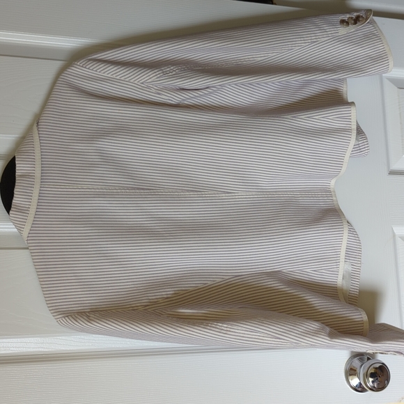 Ann Taylor striped jacket - Picture 2 of 3